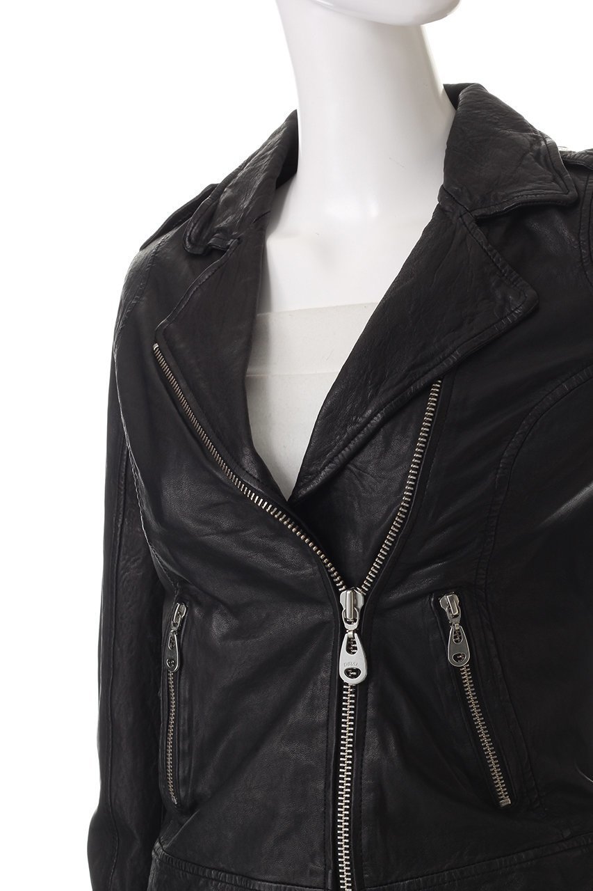 【エリオポール/heliopole】の【DOMA】MOTO JACKET 人気、トレンドファッション・服の通販 founy(ファニー) 　ファッション　Fashion　レディースファッション　Fashion for Women　アウター　Coat / Outerwear Collection　レディースジャケット・軽アウター　Jackets　コンパクト　Compact, Small Size　ジャケット　Jacket, Outerwear　トレンド　Trend, Trending Now　ライダースジャケット　Riders, Biker Jacket　other-5|ID: prp329100004316373 ipo3291000000032936836