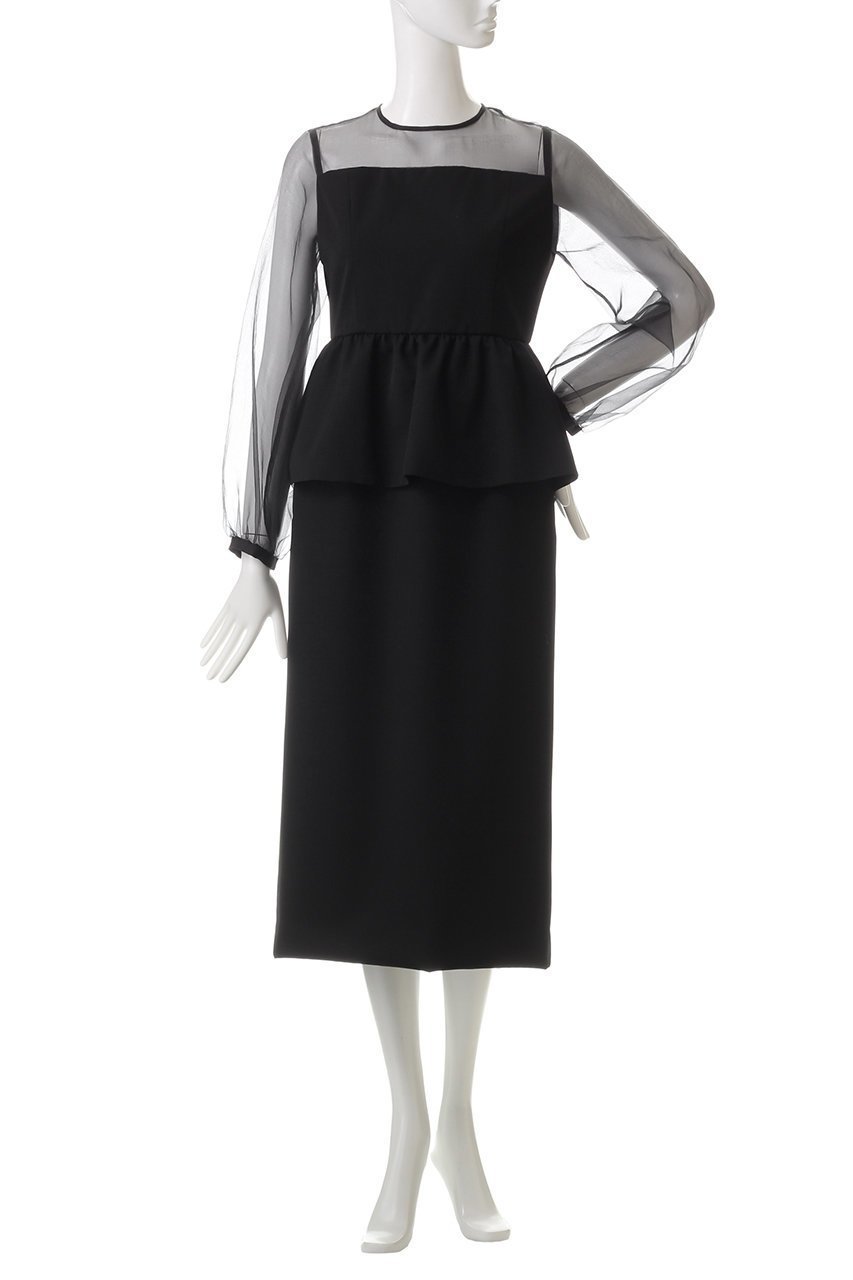 【サードマガジン/THIRD MAGAZINE】の#10 DRESS テンドレス 人気、トレンドファッション・服の通販 founy(ファニー) 　ファッション　Fashion　レディースファッション　Fashion for Women　ワンピース　Dresses　フォーマル・パーティードレス・結婚式用ドレス　Elegant & Casual Dresses　チュニック　Tunic Tops & Dresses　シアー　Sheer, See-Through　チュニック　Tunic, Long Top　ドレス　Dress, One-Piece　ペプラム　Peplum, Flared Hem　ペーパー　Paper, Kraft Paper　ロング　Long, Long-Length　other-2|ID: prp329100004316374 ipo3291000000035559789