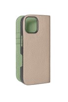 【ボナベンチュラ/BONAVENTURA】のiPhone16 ダイアリーケース シュリンクレザー 人気、トレンドファッション・服の通販 founy(ファニー) ファッション Fashion レディースファッション Fashion for Women iPhone アイフォーン iPhone ユニセックス Unisex, Genderless スマホケース Smartphone Case スマート Smart, Elegant ポケット Pocket, Pocket Detail エレガント 上品 Elegant 手帳 Planner, Notebook thumbnail グレージュ×アトモスグリーン|ID: prp329100004316375 ipo3291000000032816489