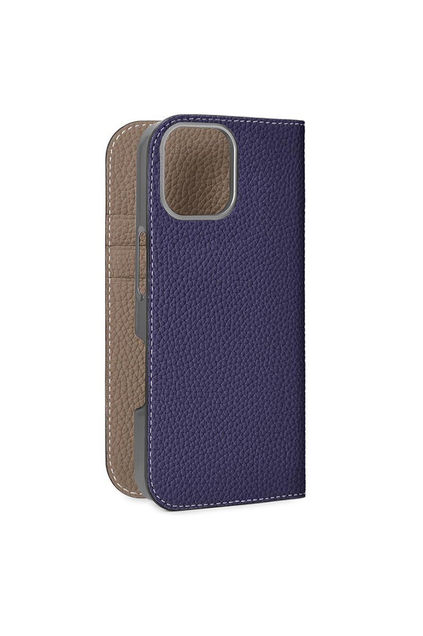 【ボナベンチュラ/BONAVENTURA】のiPhone16 ダイアリーケース シュリンクレザー インテリア・キッズ・メンズ・レディースファッション・服の通販 founy(ファニー) 　ファッション　Fashion　レディースファッション　Fashion for Women　iPhone アイフォーン　iPhone　ユニセックス　Unisex, Genderless　スマホケース　Smartphone Case　スマート　Smart, Elegant　ポケット　Pocket, Pocket Detail　エレガント 上品　Elegant　手帳　Planner, Notebook　インディゴ x エトープ|ID: prp329100004316375 ipo3291000000032816491