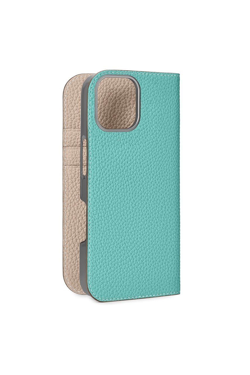 【ボナベンチュラ/BONAVENTURA】のiPhone16 ダイアリーケース シュリンクレザー インテリア・キッズ・メンズ・レディースファッション・服の通販 founy(ファニー) 　ファッション　Fashion　レディースファッション　Fashion for Women　iPhone アイフォーン　iPhone　ユニセックス　Unisex, Genderless　スマホケース　Smartphone Case　スマート　Smart, Elegant　ポケット　Pocket, Pocket Detail　エレガント 上品　Elegant　手帳　Planner, Notebook　アトールブルー x グレージュ|ID: prp329100004316375 ipo3291000000032816493