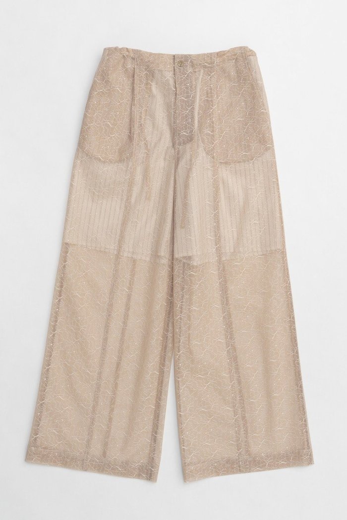 【プランク プロジェクト/PRANK PROJECT】のボンデッドレースパンツ / Bonded Lace Pants インテリア・キッズ・メンズ・レディースファッション・服の通販 founy(ファニー) https://founy.com/ ファッション Fashion レディースファッション WOMEN パンツ Pants ストライプ Stripe セットアップ Set Up チュール Tulle ヌーディ Nudie フォルム Form ボンディング Bonding ポケット Pocket レース Race |ID: prp329100004316381 ipo3291000000029937223