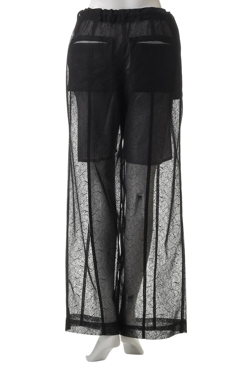 【プランク プロジェクト/PRANK PROJECT】のボンデッドレースパンツ / Bonded Lace Pants 人気、トレンドファッション・服の通販 founy(ファニー) 　ファッション　Fashion　レディースファッション　WOMEN　パンツ　Pants　ストライプ　Stripe　セットアップ　Set Up　チュール　Tulle　ヌーディ　Nudie　フォルム　Form　ボンディング　Bonding　ポケット　Pocket　レース　Race　other-4|ID: prp329100004316381 ipo3291000000031365644