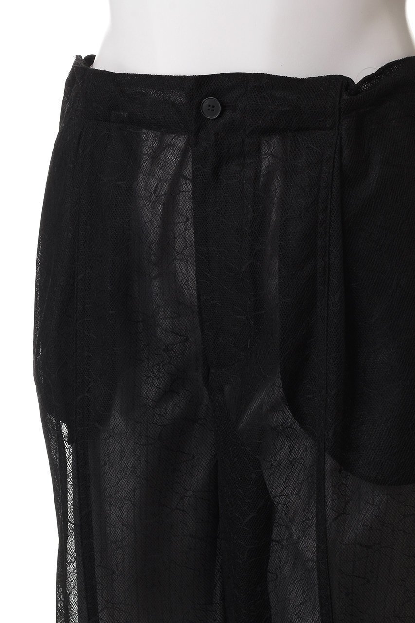 【プランク プロジェクト/PRANK PROJECT】のボンデッドレースパンツ / Bonded Lace Pants 人気、トレンドファッション・服の通販 founy(ファニー) 　ファッション　Fashion　レディースファッション　WOMEN　パンツ　Pants　ストライプ　Stripe　セットアップ　Set Up　チュール　Tulle　ヌーディ　Nudie　フォルム　Form　ボンディング　Bonding　ポケット　Pocket　レース　Race　other-5|ID: prp329100004316381 ipo3291000000031365645