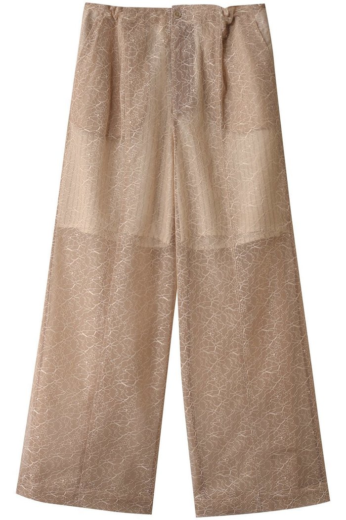 【プランク プロジェクト/PRANK PROJECT】のボンデッドレースパンツ / Bonded Lace Pants インテリア・キッズ・メンズ・レディースファッション・服の通販 founy(ファニー) https://founy.com/ ファッション Fashion レディースファッション Fashion for Women パンツ Pants & Trousers ストライプ Stripe, Striped Pattern セットアップ Set-Up, Coordinated Outfit チュール Tulip, Tulip Motif ヌーディ Nude, Nude Tone フォルム Silhouette, Form ボンディング Bonding, Bonded Fabric ポケット Pocket, Pocket Detail レース Lace, Lace Fabric |ID: prp329100004316381 ipo3291000000032930039
