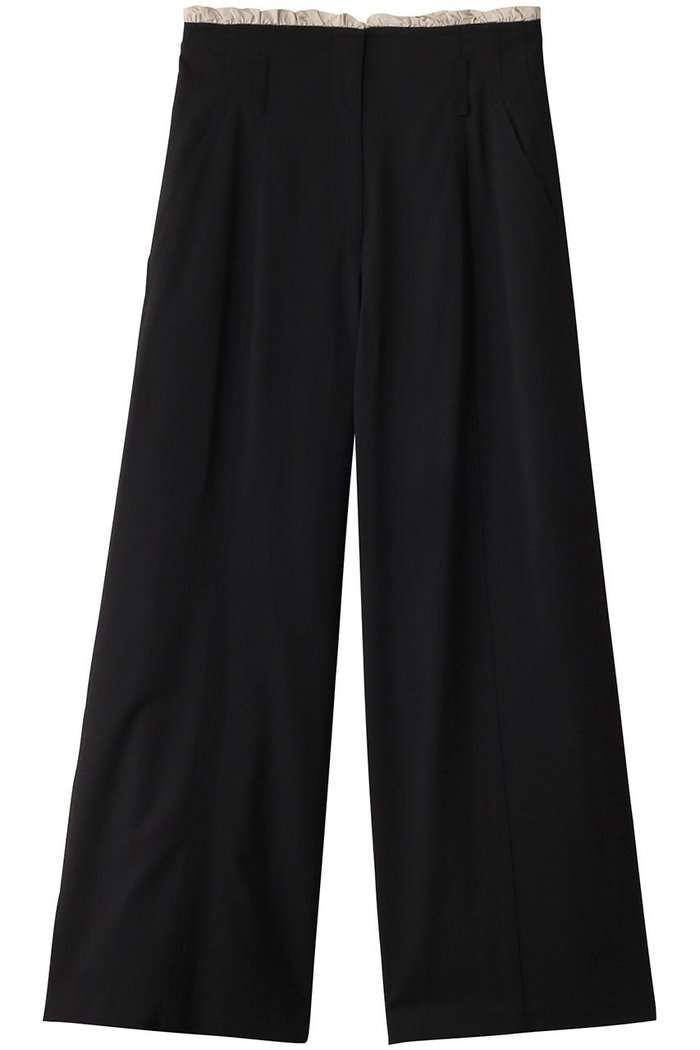 【プランク プロジェクト/PRANK PROJECT】のラッフルレイヤードワイドパンツ / Ruffle Layered Wide Pants インテリア・キッズ・メンズ・レディースファッション・服の通販 founy(ファニー) https://founy.com/ ファッション Fashion レディースファッション Fashion for Women パンツ Pants & Trousers おすすめ Recommended / Our Picks クラシカル Classical, Vintage-Inspired ストライプ Stripe, Striped Pattern ストレート Straight, Straight Cut セットアップ Set-Up, Coordinated Outfit タフタ Taffeta, Structured Fabric ベーシック Basic, Essential マニッシュ Mannish, Boyish ラッフル Ruffle, Frill ランダム Random, Irregular ワイド Wide, Wide Fit エレガント 上品 Elegant |ID: prp329100004316382 ipo3291000000032942593