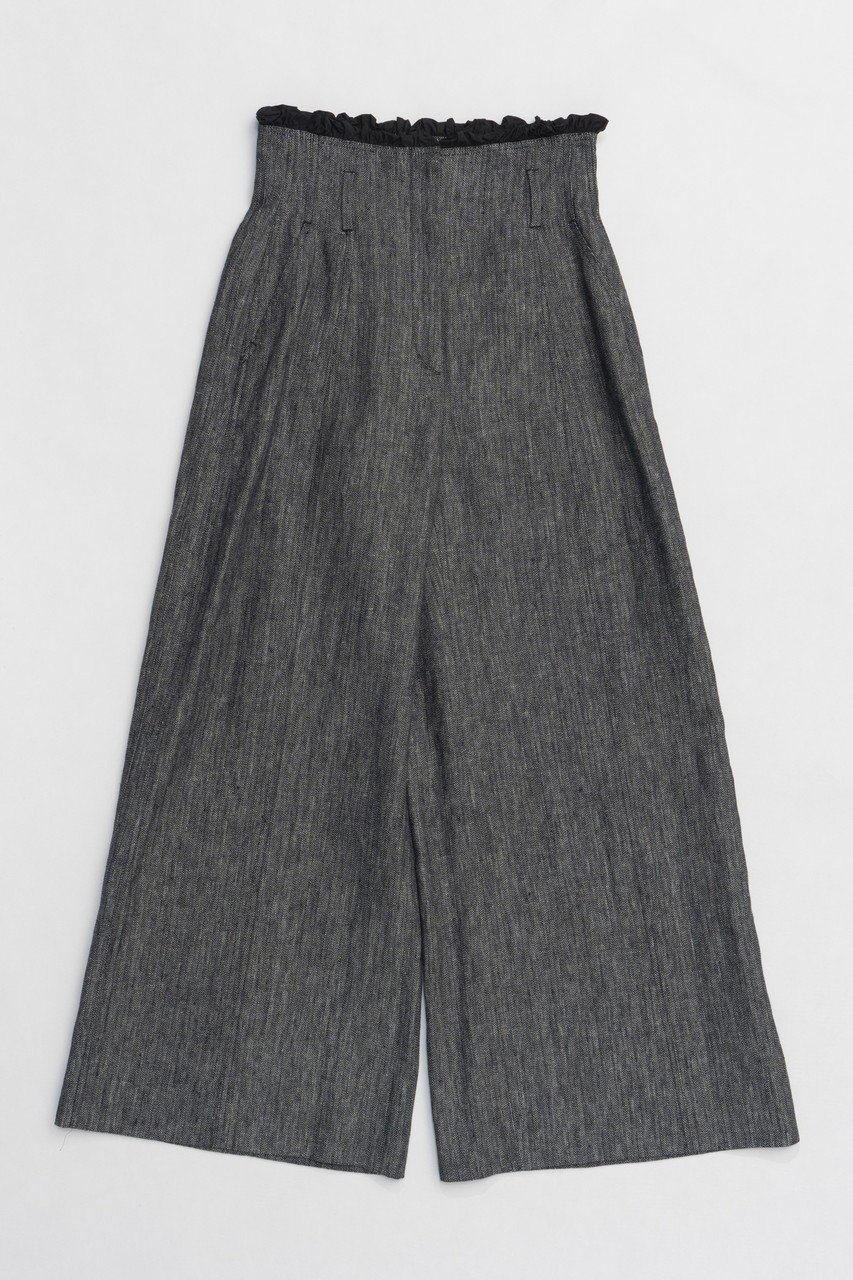 【プランク プロジェクト/PRANK PROJECT】のラッフルレイヤードワイドパンツ / Ruffle Layered Wide Pants インテリア・キッズ・メンズ・レディースファッション・服の通販 founy(ファニー) 　ファッション　Fashion　レディースファッション　Fashion for Women　パンツ　Pants & Trousers　おすすめ　Recommended / Our Picks　クラシカル　Classical, Vintage-Inspired　ストライプ　Stripe, Striped Pattern　ストレート　Straight, Straight Cut　セットアップ　Set-Up, Coordinated Outfit　タフタ　Taffeta, Structured Fabric　ベーシック　Basic, Essential　マニッシュ　Mannish, Boyish　ラッフル　Ruffle, Frill　ランダム　Random, Irregular　ワイド　Wide, Wide Fit　エレガント 上品　Elegant　MLT(マルチカラー)|ID: prp329100004316382 ipo3291000000032942619
