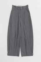 【プランク プロジェクト/PRANK PROJECT】のスーチングバルーンパンツ / Suiting Balloon Pants 大人の最旬トレンドファッション＆コーディネート founy(ファウニー) ファッション Fashion レディースファッション Fashion for Women パンツ Pants & Trousers おすすめ Recommended / Our Picks コンパクト Compact, Small Size セットアップ Set-Up, Coordinated Outfit バルーン Balloon, Balloon Silhouette フォーマル Formal, Dressy フロント Front, Front Design プリント Print, Printed Pattern エレガント 上品 Elegant thumbnail GRY(グレー)|ID: prp329100004316383 ipo3291000000036834992