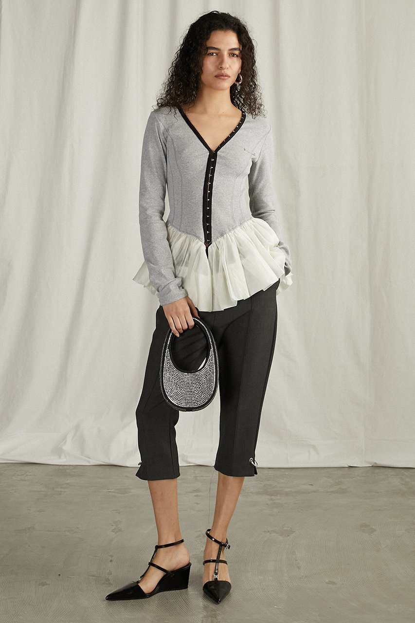 【プランク プロジェクト/PRANK PROJECT】のバルーンヘムチュニック / Balloon Hem Tunic 人気、トレンドファッション・服の通販 founy(ファニー) 　ファッション　Fashion　レディースファッション　WOMEN　ワンピース　Dress　チュニック　Tunic　おすすめ　Recommend　シアー　Sheer　ショート　Short　チュニック　Tunic　バランス　Balance　バルーン　Balloon　フィット　Fit　フロント　Front　ワイド　Wide　other-6|ID: prp329100004316389 ipo3291000000031365695