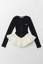 【プランク プロジェクト/PRANK PROJECT】のバルーンヘムチュニック / Balloon Hem Tunic BLK(ブラック)|ID: prp329100004316389 ipo3291000000032880877