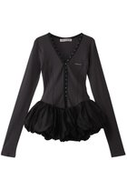 【プランク プロジェクト/PRANK PROJECT】のバルーンヘムチュニック / Balloon Hem Tunic C.GRY(チャコールグレー)|ID: prp329100004316389 ipo3291000000032880883