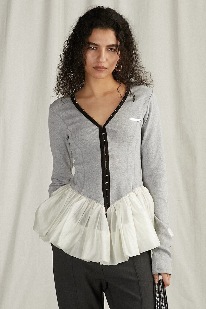 【プランク プロジェクト/PRANK PROJECT】のバルーンヘムチュニック / Balloon Hem Tunic 人気、トレンドファッション・服の通販 founy(ファニー) 　ファッション　Fashion　レディースファッション　Fashion for Women　ワンピース　Dresses　チュニック　Tunic Tops & Dresses　おすすめ　Recommended / Our Picks　シアー　Sheer, See-Through　ショート　Short, Short Length　チュニック　Tunic, Long Top　バランス　Balance, Style Balance　バルーン　Balloon, Balloon Silhouette　フィット　Fit, Slim Fit　フロント　Front, Front Design　ワイド　Wide, Wide Fit　other-7|ID: prp329100004316389 ipo3291000000032880927