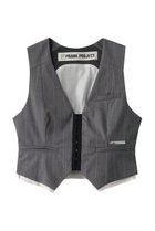 【プランク プロジェクト/PRANK PROJECT】のスーチングタイニーベスト / Suiting Tiny Vest GRY(グレー)|ID: prp329100004316390 ipo3291000000035781629