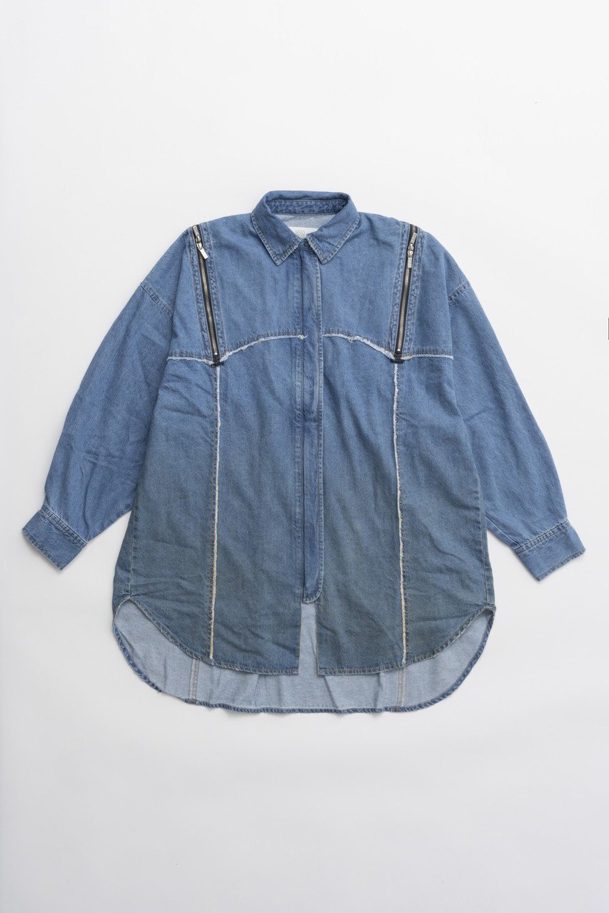 【プランク プロジェクト/PRANK PROJECT】のグラデーションデニムシャツワンピ / Gradient Denim Shirt Onepiece 人気、トレンドファッション・服の通販 founy(ファニー) 　ファッション　Fashion　レディースファッション　WOMEN　ワンピース　Dress　シャツワンピース　Shirt Dresses　チュニック　Tunic　イエロー　Yellow　春　Spring　キャミワンピース　Cami Dress　グラデーション　Gradation　ケミカル　Chemical　スリット　Slit　セットアップ　Set Up　チュニック　Tunic　デニム　Denim　トレンド　Trend　ブリーチ　Bleach　ポケット　Pocket　A/W・秋冬　Aw・Autumn/Winter・Fw・Fall-Winter　S/S・春夏　Ss・Spring/Summer　おすすめ　Recommend　夏　Summer　2025年　2025　 other-1|ID: prp329100004316398 ipo3291000000029937279