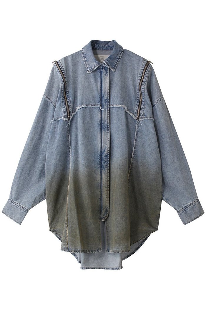 【プランク プロジェクト/PRANK PROJECT】のグラデーションデニムシャツワンピ / Gradient Denim Shirt Onepiece インテリア・キッズ・メンズ・レディースファッション・服の通販 founy(ファニー) https://founy.com/ ファッション Fashion レディースファッション Fashion for Women ワンピース Dresses シャツワンピース / 1枚で着映えコーデ Shirt Dresses チュニック Tunic Tops & Dresses トップス・カットソー Cut & Sew Tops キャミワンピース Cami Dress, Slip Dress グラデーション Gradient, Ombre スリット Slit, Slit Detail セットアップ Set-Up, Coordinated Outfit チュニック Tunic, Long Top デニム Denim, Jeans Material トレンド Trend, Trending Now ポケット Pocket, Pocket Detail おすすめ Recommended / Our Picks |ID: prp329100004316398 ipo3291000000035837620