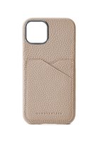 【ボナベンチュラ/BONAVENTURA】の【UNISEX】iPhone15 バックカバーケース シュリンクレザー グレージュ|ID:prp329100004316400