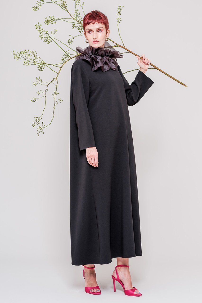 【ドメル/DOMELLE】のロングドレス 人気、トレンドファッション・服の通販 founy(ファニー) 　ファッション　Fashion　レディースファッション　Fashion for Women　ワンピース　Dresses　フォーマル・パーティードレス・結婚式用ドレス　Elegant & Casual Dresses　チュニック　Tunic Tops & Dresses　エアリー　Airy Texture　スカーフ　Scarf, Neckwear　チュニック　Tunic, Long Top　ドレス　Dress, One-Piece　ドレープ　Drape, Draping Fabric　モダン　Modern, Contemporary　ロング　Long, Long-Length　定番　Standard, Basic Item　other-7|ID: prp329100004316403 ipo3291000000032884272