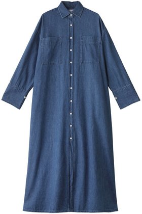 【ヘルシーデニム/Healthy Denim】のRhubarb シャツワンピース 人気、トレンドファッション・服の通販 founy(ファニー) ファッション Fashion レディースファッション WOMEN ワンピース Dress シャツワンピース Shirt Dresses チュニック Tunic おすすめ Recommend チュニック Tunic マキシ Maxi ロング Long 羽織 Haori |ID:prp329100004316406