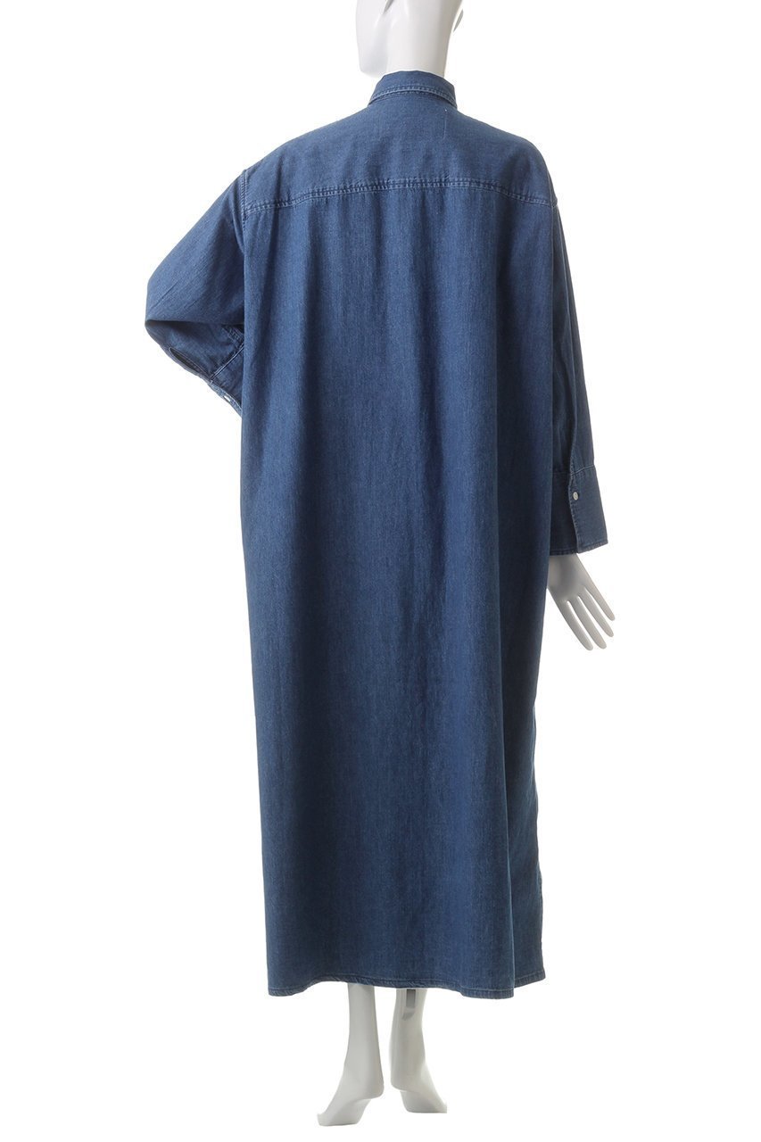 【ヘルシーデニム/Healthy Denim】のRhubarb シャツワンピース 人気、トレンドファッション・服の通販 founy(ファニー) 　ファッション　Fashion　レディースファッション　WOMEN　ワンピース　Dress　シャツワンピース　Shirt Dresses　チュニック　Tunic　おすすめ　Recommend　チュニック　Tunic　マキシ　Maxi　ロング　Long　羽織　Haori　other-4|ID: prp329100004316406 ipo3291000000031365783