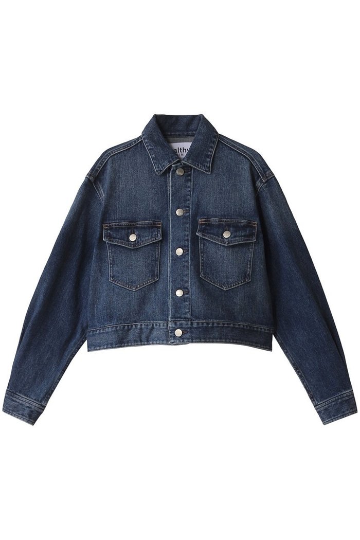 【ヘルシーデニム/Healthy Denim】のDates デニムジャケット インテリア・キッズ・メンズ・レディースファッション・服の通販 founy(ファニー) https://founy.com/ ファッション Fashion レディースファッション Fashion for Women アウター Coat / Outerwear Collection レディースジャケット・軽アウター Jackets デニムジャケット / カジュアルアウター Denim Jackets ショート Short, Short Length ジャケット Jacket, Outerwear デニム Denim, Jeans Material トレンド Trend, Trending Now バランス Balance, Style Balance ボトム Bottoms, Lower Wear ポケット Pocket, Pocket Detail |ID: prp329100004316407 ipo3291000000032926009