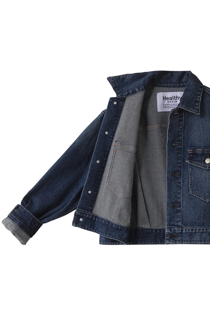 【ヘルシーデニム/Healthy Denim】のDates デニムジャケット 人気、トレンドファッション・服の通販 founy(ファニー) 　ファッション　Fashion　レディースファッション　Fashion for Women　アウター　Coat / Outerwear Collection　レディースジャケット・軽アウター　Jackets　デニムジャケット / カジュアルアウター　Denim Jackets　ショート　Short, Short Length　ジャケット　Jacket, Outerwear　デニム　Denim, Jeans Material　トレンド　Trend, Trending Now　バランス　Balance, Style Balance　ボトム　Bottoms, Lower Wear　ポケット　Pocket, Pocket Detail　other-6|ID: prp329100004316407 ipo3291000000032926059