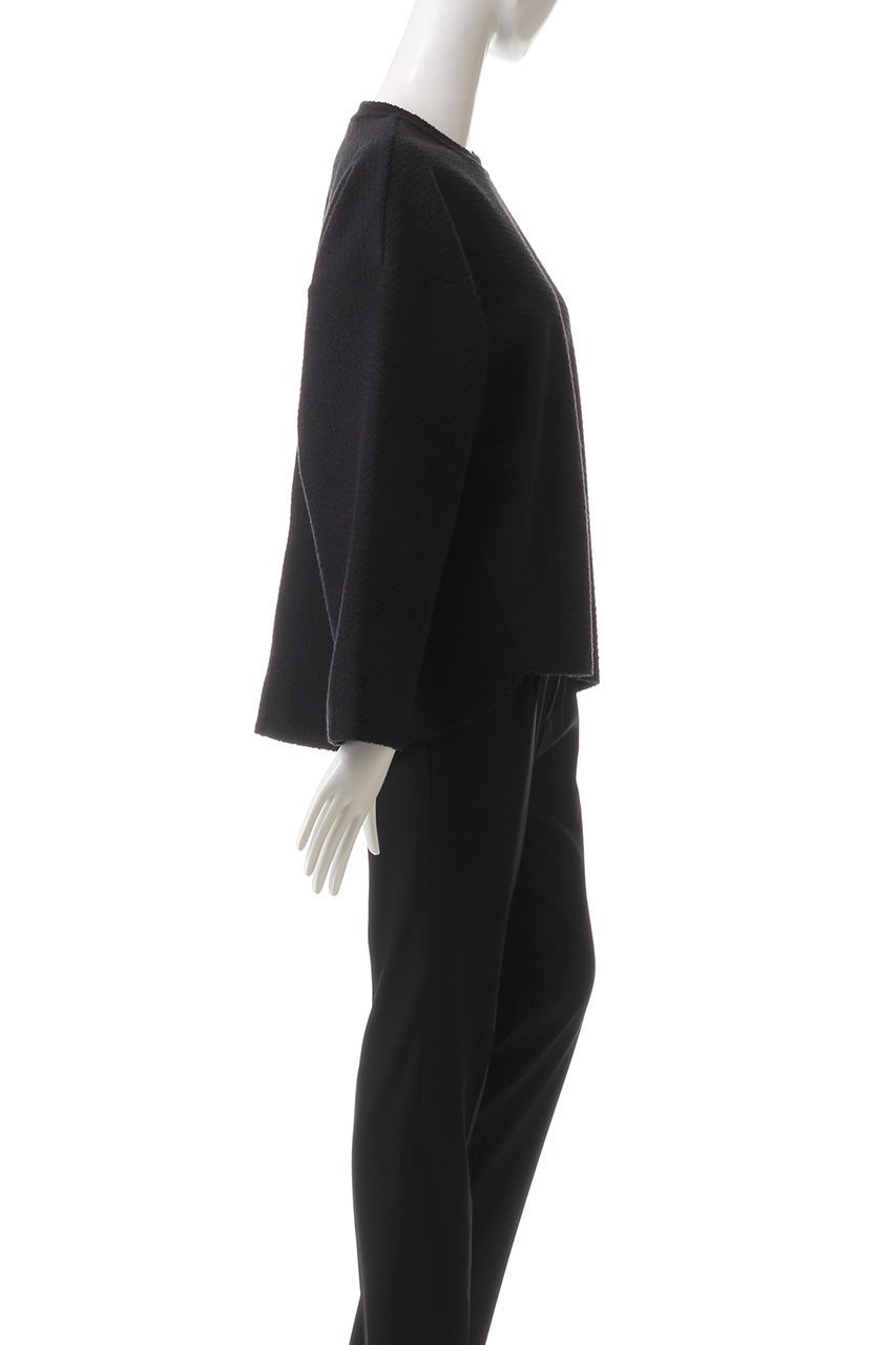 【フローレント/FLORENT】のパイルクルーネック トップス 人気、トレンドファッション・服の通販 founy(ファニー) 　ファッション　Fashion　レディースファッション　Fashion for Women　トップス・カットソー　Cut & Sew Tops　シャツ・ブラウス・オフィスカジュアル　Elegant Blouses & Button-Ups　ロングTシャツ・Tシャツ　Longline T-Shirts & Tees　カットソー・ベーシックTシャツ　Cut-and-Sewn Tops / Stretch Tees & Basics　シンプル　Simple, Minimal　スリーブ　Sleeve, Long Sleeve / Short Sleeve　トレンド　Trend, Trending Now　ロング　Long, Long-Length　定番　Standard, Basic Item　other-3|ID: prp329100004316409 ipo3291000000032796328