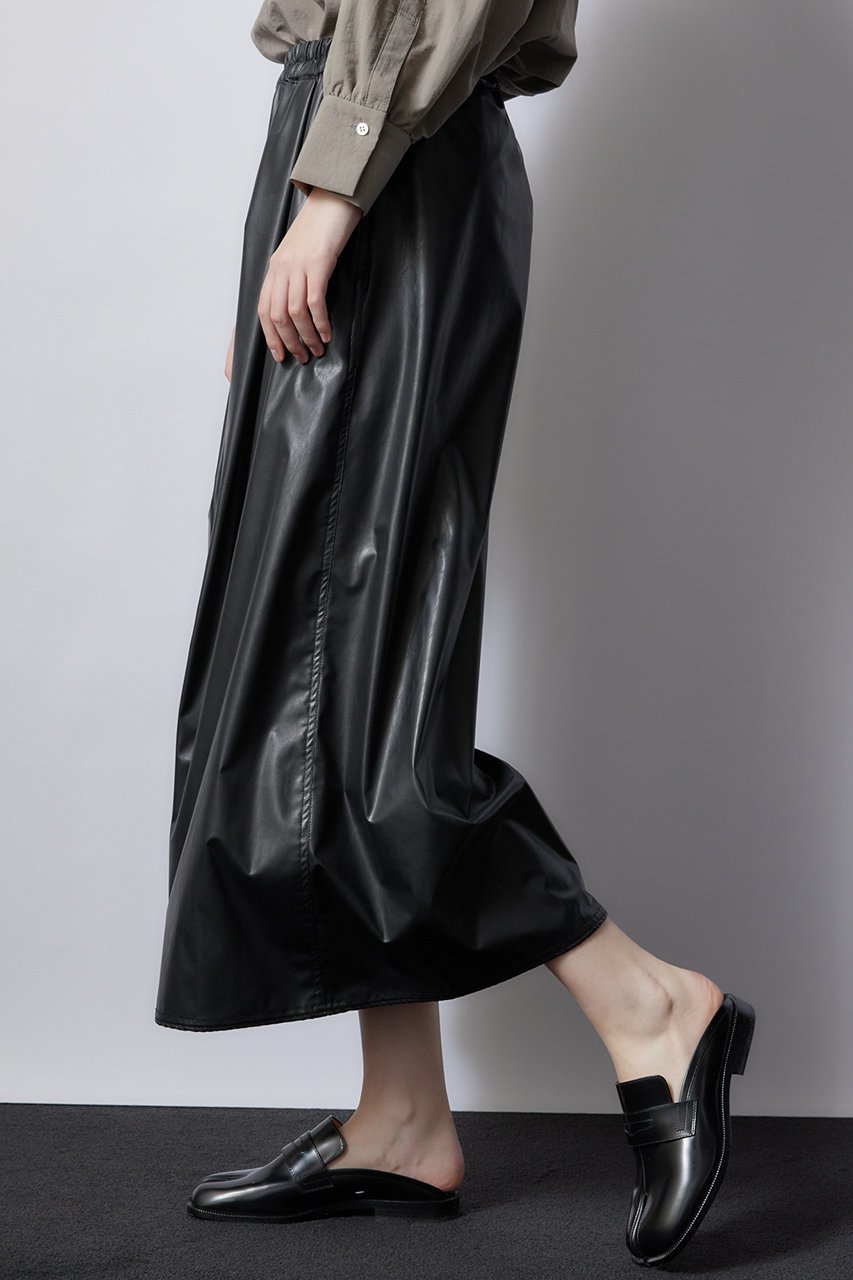 【フローレント/FLORENT】のレザーライク ライトパンツ 人気、トレンドファッション・服の通販 founy(ファニー) 　ファッション　Fashion　レディースファッション　Fashion for Women　パンツ　Pants & Trousers　ギャザー　Gathered, Ruffled　シンプル　Simple, Minimal　other-8|ID: prp329100004316416 ipo3291000000032913043
