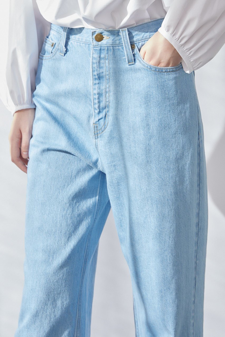 【フローレント/FLORENT】の11oz コットンデニム ワイドパンツ 人気、トレンドファッション・服の通販 founy(ファニー) 　ファッション　Fashion　レディースファッション　WOMEN　パンツ　Pants　デニムパンツ　Denim Pants　おすすめ　Recommend　スウェット　Sweat　デニム　Denim　ワイド　Wide　定番　Standard　other-8|ID: prp329100004316417 ipo3291000000031365841