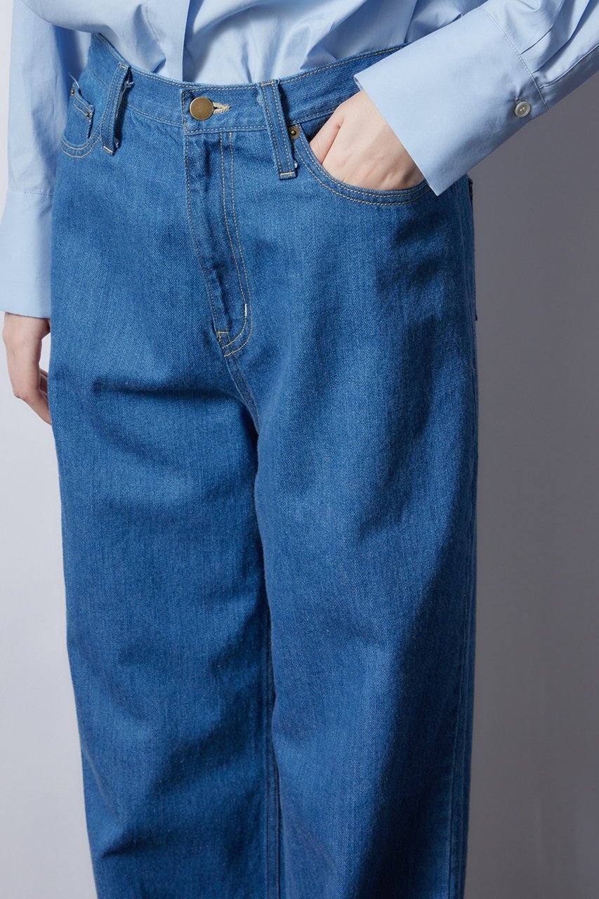 【フローレント/FLORENT】の11oz コットンデニム ワイドパンツ 人気、トレンドファッション・服の通販 founy(ファニー) 　ファッション　Fashion　レディースファッション　Fashion for Women　パンツ　Pants & Trousers　デニムパンツ・ジーンズ・美脚デニム　Denim Jeans & Pants　おすすめ　Recommended / Our Picks　スウェット / スエット　Sweatshirt, Sweatwear　デニム　Denim, Jeans Material　ワイド　Wide, Wide Fit　定番　Standard, Basic Item　other-8|ID: prp329100004316417 ipo3291000000032913131