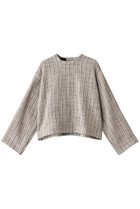 【フローレント/FLORENT】のチェックツイードプルオーバー ベージュ|ID: prp329100004316418 ipo3291000000032958918
