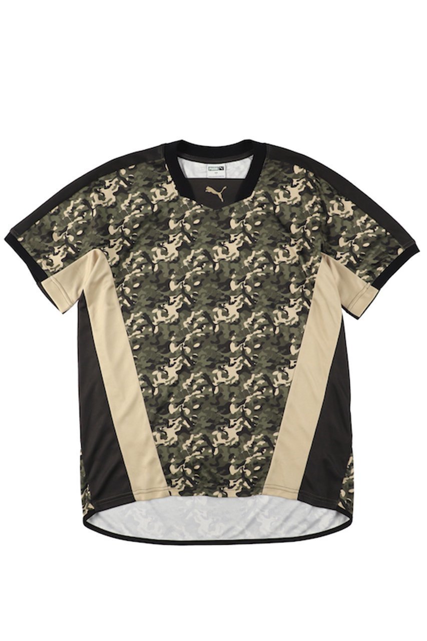 【プーマ/PUMA】の【UNISEX】【PUMA x Scye】 Football シャツ インテリア・キッズ・メンズ・レディースファッション・服の通販 founy(ファニー) 　ファッション　Fashion　レディースファッション　Fashion for Women　トップス・カットソー　Cut & Sew Tops　シャツ・ブラウス・オフィスカジュアル　Elegant Blouses & Button-Ups　ロングTシャツ・Tシャツ　Longline T-Shirts & Tees　カットソー・ベーシックTシャツ　Cut-and-Sewn Tops / Stretch Tees & Basics　ユニセックス　Unisex, Genderless　コレクション　Collection, Seasonal Line　ショート　Short, Short Length　スタイリッシュ　Stylish, Fashionable　スポーツ　Sports, Activewear　スポーティ　Sporty, Casual Athletic　スリーブ　Sleeve, Long Sleeve / Short Sleeve　パターン　Pattern, Design Print　パフォーマンス　Performance, Active Function　プリント　Print, Printed Pattern　ワーク　Workwear, Utility Style　トーステッドアーモンド|ID: prp329100004316419 ipo3291000000032887859