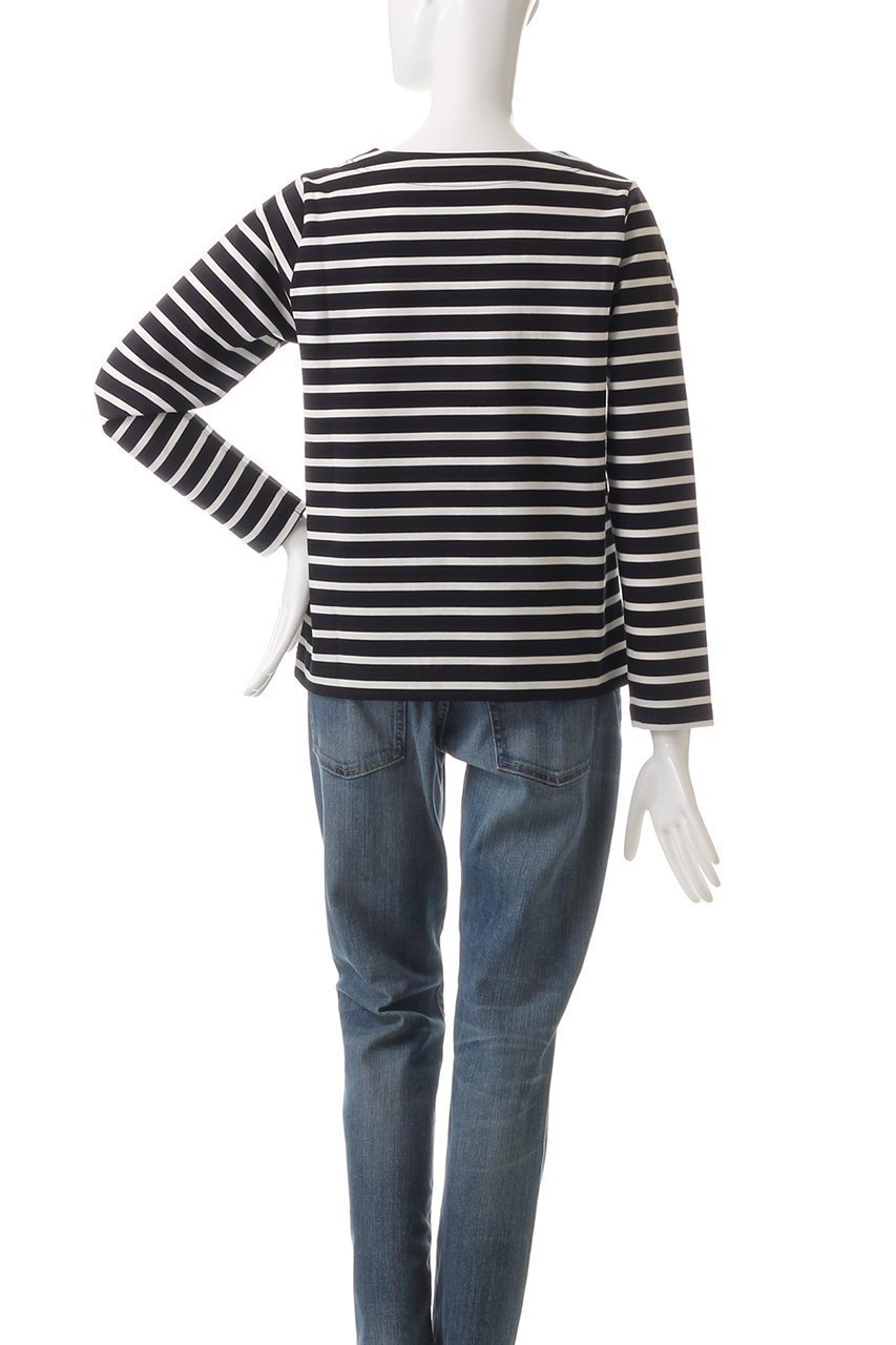 【ミュベール/MUVEIL】のサンリオキャラクターコラボハローキティボーダーロングカットソー 人気、トレンドファッション・服の通販 founy(ファニー) 　ファッション　Fashion　レディースファッション　Fashion for Women　トップス・カットソー　Cut & Sew Tops　シャツ・ブラウス・オフィスカジュアル　Elegant Blouses & Button-Ups　ロングTシャツ・Tシャツ　Longline T-Shirts & Tees　カットソー・ベーシックTシャツ　Cut-and-Sewn Tops / Stretch Tees & Basics　カットソー　Cut and Sewn Top　キャラクター　Character, Licensed Characters　コンパクト　Compact, Small Size　スリーブ　Sleeve, Long Sleeve / Short Sleeve　チューリップ　Tube, Tube Top　ボトム　Bottoms, Lower Wear　ボーダー　Border, Stripe　ロング　Long, Long-Length　other-4|ID: prp329100004316425 ipo3291000000032888088
