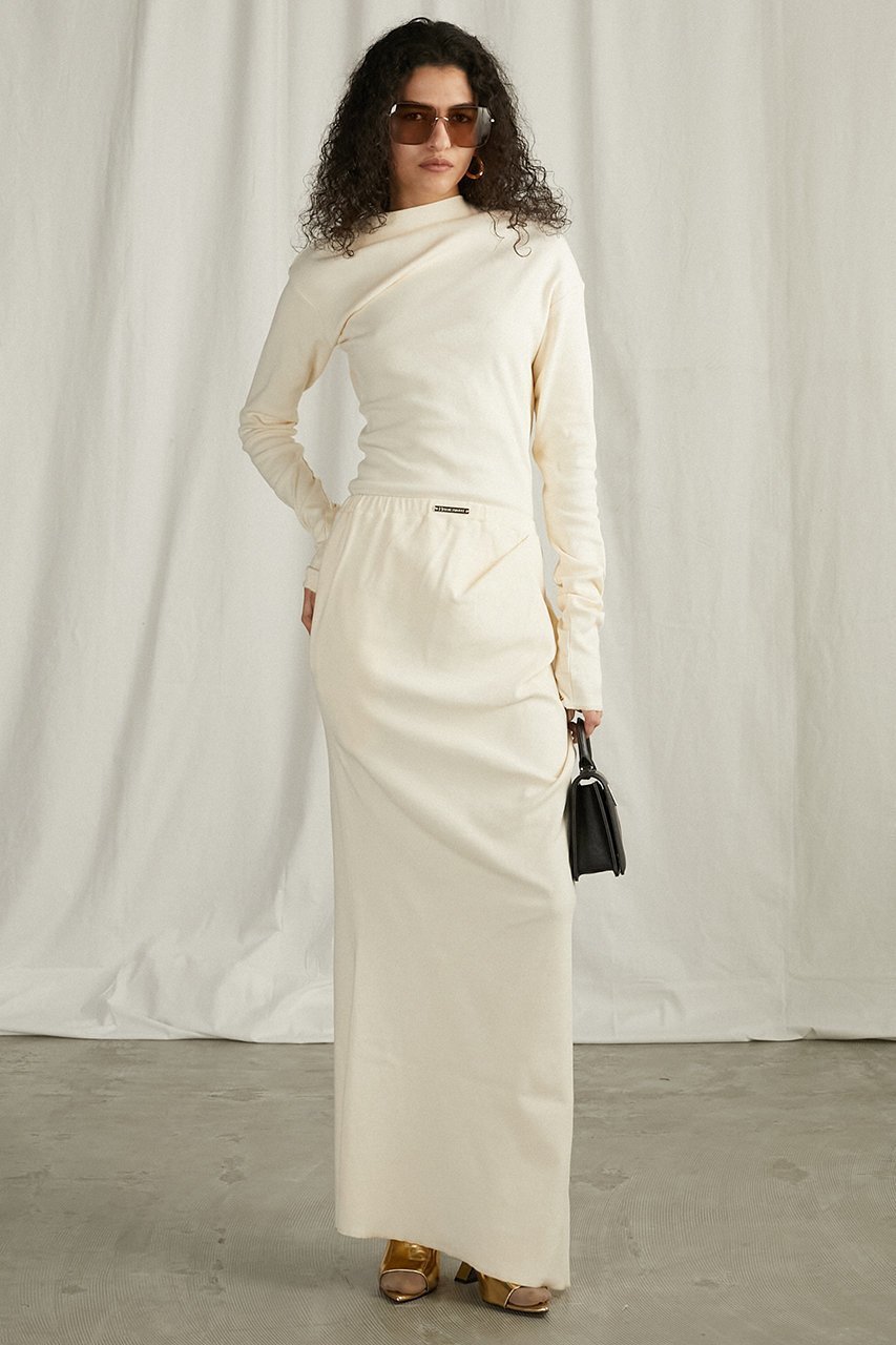 【プランク プロジェクト/PRANK PROJECT】のツイステッドスカート / Twisted Skirt 人気、トレンドファッション・服の通販 founy(ファニー) ファッション Fashion レディースファッション Fashion for Women スカート Skirts ロングスカート Long Skirts / Maxi & Midi Skirts おすすめ Recommended / Our Picks シンプル Simple, Minimal セットアップ Set-Up, Coordinated Outfit ドレープ Drape, Draping Fabric ロング Long, Long-Length other-6|ID: prp329100004316427 ipo3291000000034423751