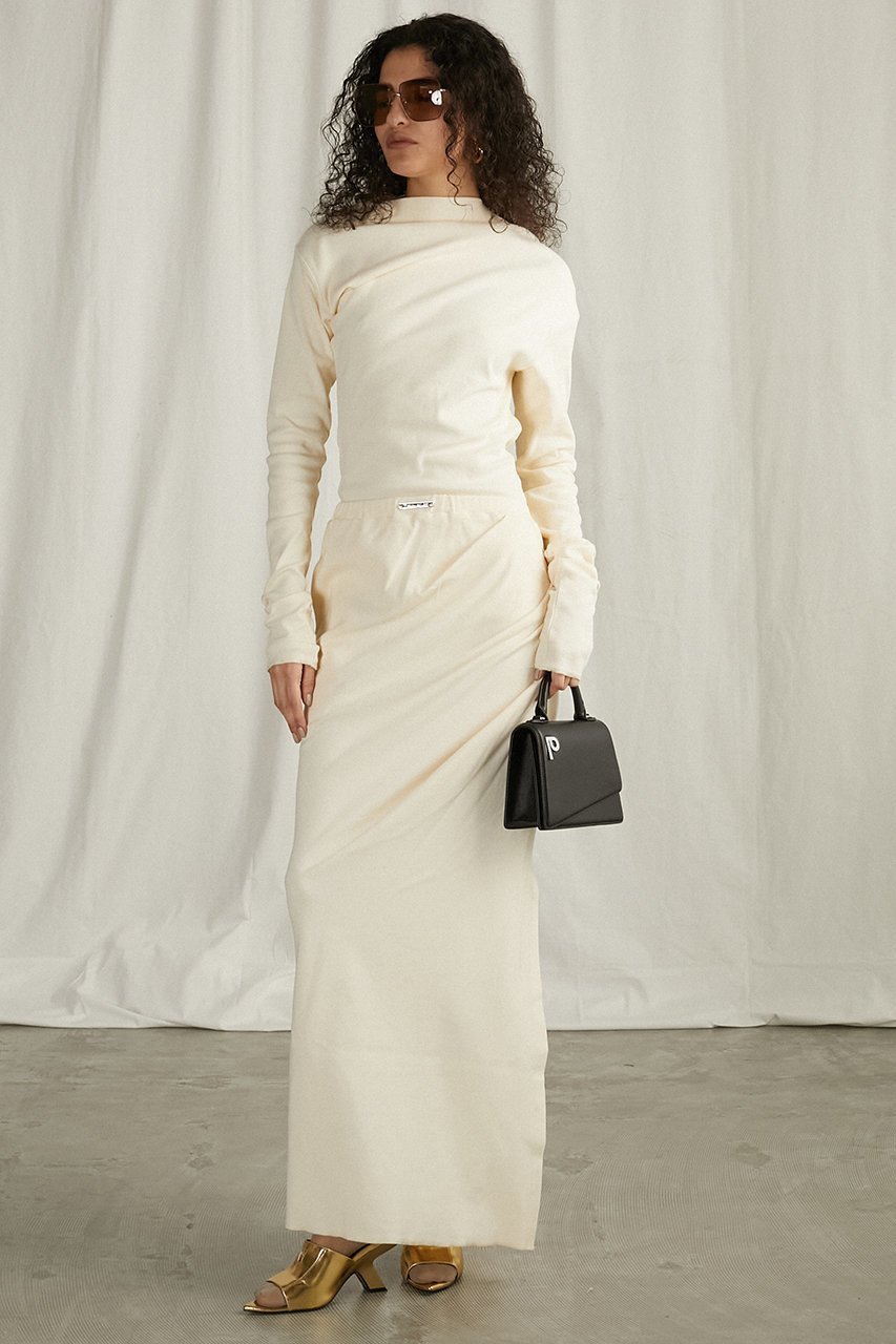 【プランク プロジェクト/PRANK PROJECT】のツイステッドスカート / Twisted Skirt 人気、トレンドファッション・服の通販 founy(ファニー) ファッション Fashion レディースファッション Fashion for Women スカート Skirts ロングスカート Long Skirts / Maxi & Midi Skirts おすすめ Recommended / Our Picks シンプル Simple, Minimal セットアップ Set-Up, Coordinated Outfit ドレープ Drape, Draping Fabric ロング Long, Long-Length other-7|ID: prp329100004316427 ipo3291000000034423752