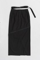 【プランク プロジェクト/PRANK PROJECT】のフックラインタイトスカート / Hook Eye Tight Long Skirt BLK(ブラック)|ID:prp329100004316428