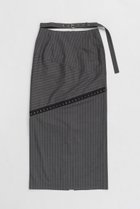 【プランク プロジェクト/PRANK PROJECT】のフックラインタイトスカート / Hook Eye Tight Long Skirt GRY(グレー)|ID:prp329100004316428