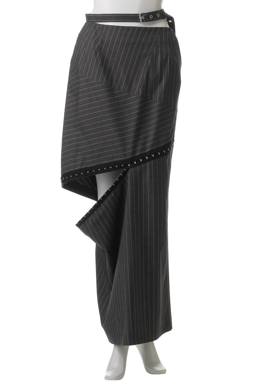 【プランク プロジェクト/PRANK PROJECT】のフックラインタイトスカート / Hook Eye Tight Long Skirt 人気、トレンドファッション・服の通販 founy(ファニー) 　ファッション　Fashion　レディースファッション　Fashion for Women　スカート　Skirts　ロングスカート　Long Skirts / Maxi & Midi Skirts　おすすめ　Recommended / Our Picks　ストライプ　Stripe, Striped Pattern　セパレート　Separate, Two-Piece　ランダム　Random, Irregular　ロング　Long, Long-Length　ワイド　Wide, Wide Fit　other-6|ID: prp329100004316428 ipo3291000000032822572