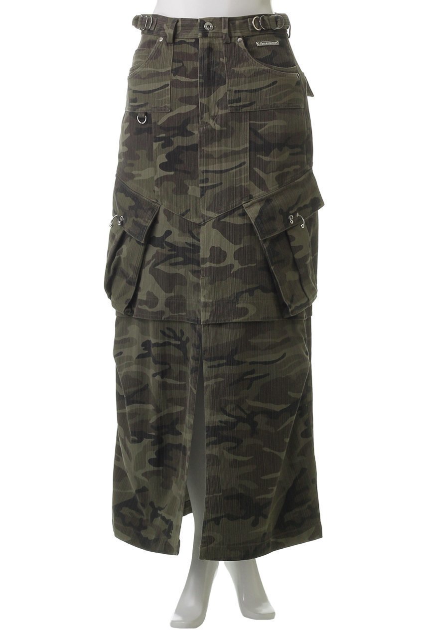 【プランク プロジェクト/PRANK PROJECT】のウォッシュドカーゴポケットマキシスカート / Washed Cargo Pocket Maxi Skirt 人気、トレンドファッション・服の通販 founy(ファニー) 　ファッション　Fashion　レディースファッション　Fashion for Women　スカート　Skirts　ロングスカート　Long Skirts / Maxi & Midi Skirts　おすすめ　Recommended / Our Picks　ツイル　Twist, Twisted Detail　ポケット　Pocket, Pocket Detail　ロング　Long, Long-Length　ヴィンテージ　Vintage Style　other-2|ID: prp329100004316429 ipo3291000000032826420