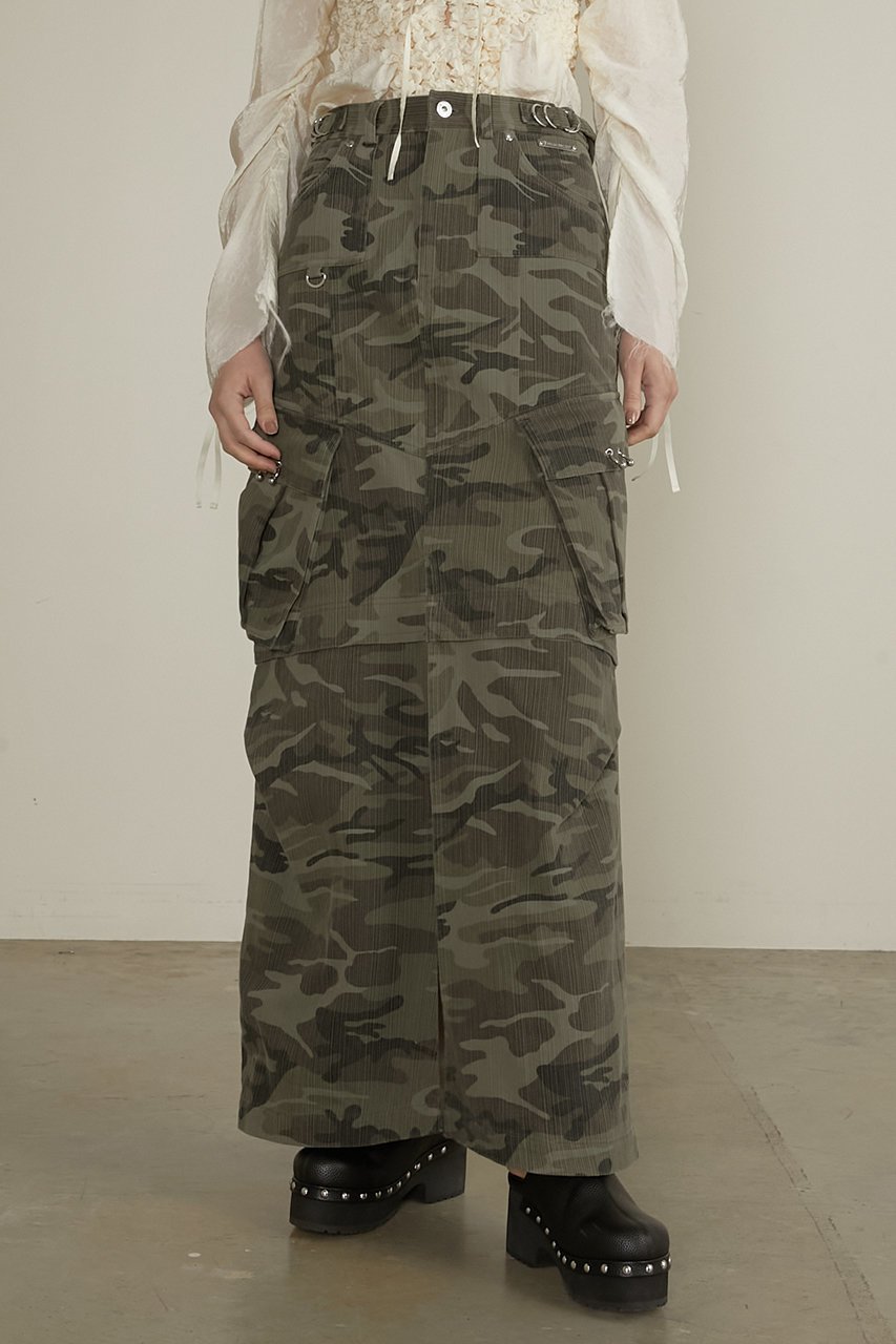 【プランク プロジェクト/PRANK PROJECT】のウォッシュドカーゴポケットマキシスカート / Washed Cargo Pocket Maxi Skirt 人気、トレンドファッション・服の通販 founy(ファニー) 　ファッション　Fashion　レディースファッション　Fashion for Women　スカート　Skirts　ロングスカート　Long Skirts / Maxi & Midi Skirts　おすすめ　Recommended / Our Picks　ツイル　Twist, Twisted Detail　ポケット　Pocket, Pocket Detail　ロング　Long, Long-Length　ヴィンテージ　Vintage Style　other-8|ID: prp329100004316429 ipo3291000000032826426