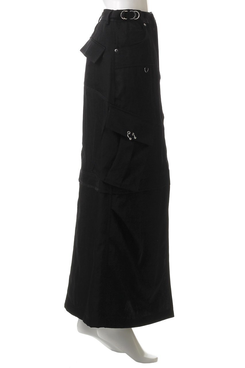 【プランク プロジェクト/PRANK PROJECT】のカーゴポケットマキシスカート / Cargo Pocket Maxi Skirt 人気、トレンドファッション・服の通販 founy(ファニー) 　ファッション　Fashion　レディースファッション　Fashion for Women　スカート　Skirts　ロングスカート　Long Skirts / Maxi & Midi Skirts　おすすめ　Recommended / Our Picks　ストライプ　Stripe, Striped Pattern　ストレッチ　Stretch, Stretchy Fabric　スポーティ　Sporty, Casual Athletic　ポケット　Pocket, Pocket Detail　ロング　Long, Long-Length　other-3|ID: prp329100004316430 ipo3291000000032826431
