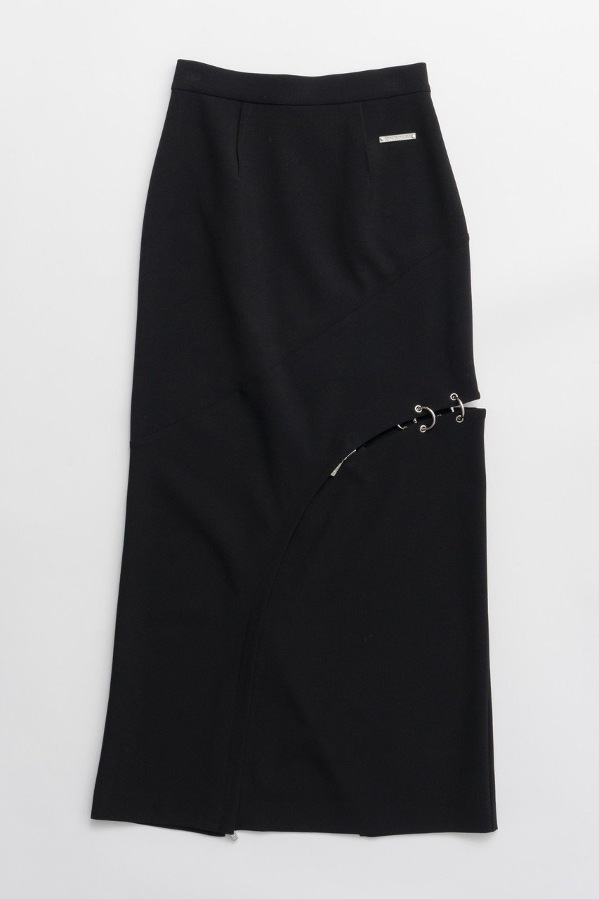 【プランク プロジェクト/PRANK PROJECT】の2WAYオープンスリットロングスカート / 2way Open Slit Long Skirt 人気、トレンドファッション・服の通販 founy(ファニー) 　ファッション　Fashion　レディースファッション　WOMEN　スカート　Skirt　ロングスカート　Long Skirt　2025年　2025　A/W・秋冬　Aw・Autumn/Winter・Fw・Fall-Winter　S/S・春夏　Ss・Spring/Summer　おすすめ　Recommend　アクセサリー　Accessories　アシンメトリー　Asymmetry　カッティング　Cutting　クラシカル　Classical　スリット　Slit　セットアップ　Set Up　ソックス　Socks　タイツ　Tights　チェック　Check　ロング　Long　夏　Summer　春　Spring　無地　Plain Color　 other-1|ID: prp329100004316431 ipo3291000000029937375