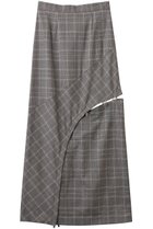 【プランク プロジェクト/PRANK PROJECT】の2WAYオープンスリットロングスカート / 2way Open Slit Long Skirt GRY(グレー)|ID: prp329100004316431 ipo3291000000032825546