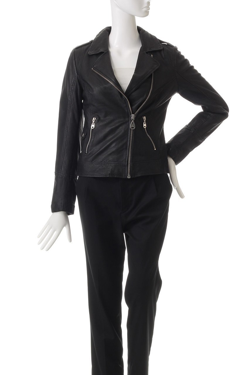 【エリオポール/heliopole】の【DOMA】MOTO JACKET 人気、トレンドファッション・服の通販 founy(ファニー) 　ファッション　Fashion　レディースファッション　WOMEN　アウター　Coat Outerwear　ジャケット　Jackets　コンパクト　Compact　ジャケット　Jacket　トレンド　Trend　ライダースジャケット　Riders Jacket　other-2|ID: prp329100004316432 ipo3291000000031365928