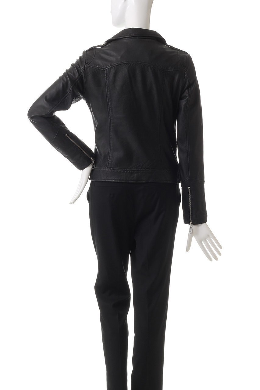【エリオポール/heliopole】の【DOMA】MOTO JACKET 人気、トレンドファッション・服の通販 founy(ファニー) 　ファッション　Fashion　レディースファッション　WOMEN　アウター　Coat Outerwear　ジャケット　Jackets　コンパクト　Compact　ジャケット　Jacket　トレンド　Trend　ライダースジャケット　Riders Jacket　other-4|ID: prp329100004316432 ipo3291000000031365930
