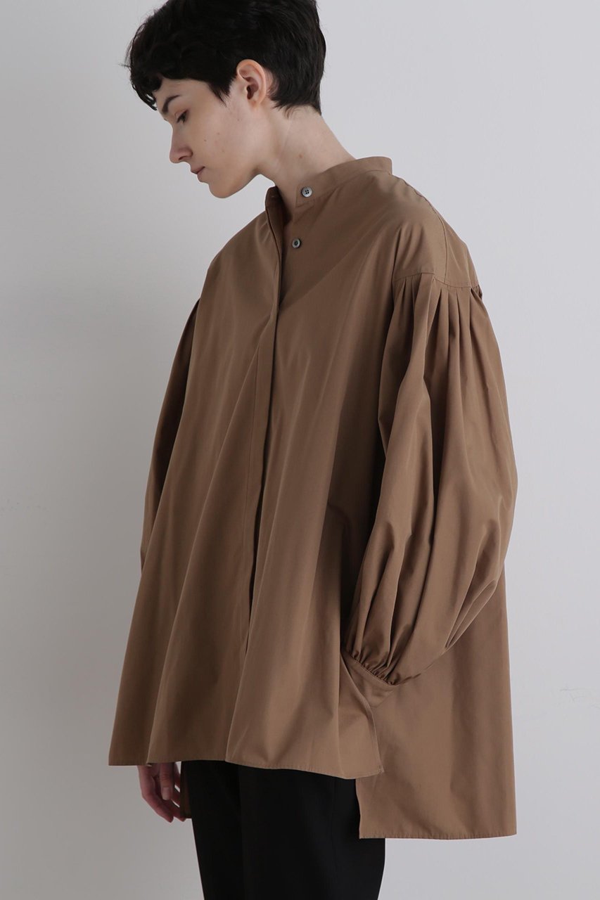 【ル フィル/LE PHIL】のタイプライターギャザーブラウス インテリア・キッズ・メンズ・レディースファッション・服の通販 founy(ファニー) ファッション Fashion レディースファッション Fashion for Women トップス・カットソー Cut & Sew Tops シャツ・ブラウス・オフィスカジュアル Elegant Blouses & Button-Ups ギャザー Gathered, Ruffled スリット Slit, Slit Detail スリーブ Sleeve, Long Sleeve / Short Sleeve ブロード Broadcloth, Fine Cotton ヨーク Yoke, Yoke Design ロング Long, Long-Length ブラウン|ID: prp329100004316434 ipo3291000000036398953