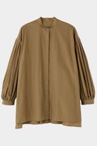 【ル フィル/LE PHIL】のタイプライターギャザーブラウス 人気、トレンドファッション・服の通販 founy(ファニー) ファッション Fashion レディースファッション Fashion for Women トップス・カットソー Cut & Sew Tops シャツ・ブラウス・オフィスカジュアル Elegant Blouses & Button-Ups ギャザー Gathered, Ruffled スリット Slit, Slit Detail スリーブ Sleeve, Long Sleeve / Short Sleeve ブロード Broadcloth, Fine Cotton ヨーク Yoke, Yoke Design ロング Long, Long-Length thumbnail ブラウン|ID: prp329100004316434 ipo3291000000036398955