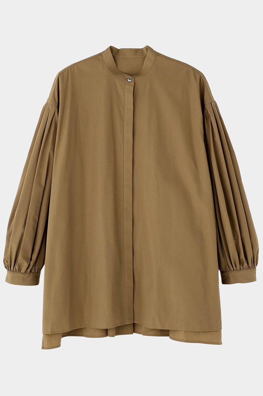 【ル フィル/LE PHIL】のタイプライターギャザーブラウス インテリア・キッズ・メンズ・レディースファッション・服の通販 founy(ファニー) ファッション Fashion レディースファッション Fashion for Women トップス・カットソー Cut & Sew Tops シャツ・ブラウス・オフィスカジュアル Elegant Blouses & Button-Ups ギャザー Gathered, Ruffled スリット Slit, Slit Detail スリーブ Sleeve, Long Sleeve / Short Sleeve ブロード Broadcloth, Fine Cotton ヨーク Yoke, Yoke Design ロング Long, Long-Length ブラウン|ID: prp329100004316434 ipo3291000000036398955