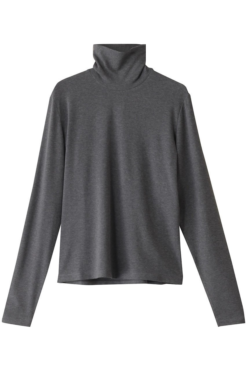 【デパリエ/DEPAREILLE】のリヨセルベアタートル インテリア・キッズ・メンズ・レディースファッション・服の通販 founy(ファニー) 　ファッション　Fashion　レディースファッション　Fashion for Women　トップス・カットソー　Cut & Sew Tops　ニット　Knit Tops & Sweaters　カジュアルプルオーバー・ニットトップス　Pullovers & Knit Tops / Casual Pullovers　なめらか　Smooth, Silky Texture　インナー　Innerwear　シンプル　Simple, Minimal　スリーブ　Sleeve, Long Sleeve / Short Sleeve　タートル　Turtleneck, Turtle Collar　タートルネック　Turtleneck, High Neck　ロング　Long, Long-Length　チャコールグレー|ID: prp329100004316445 ipo3291000000032958861