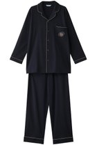 【キッドブルー/KID BLUE】の25グレイスフルコットンパジャマ 人気、トレンドファッション・服の通販 founy(ファニー) ファッション Fashion レディースファッション Fashion for Women トップス・カットソー Cut & Sew Tops なめらか Smooth, Silky Texture パイピング Piping, Trim Design パジャマ Pajamas, Sleepwear エレガント 上品 Elegant 人気 Popular, Best Seller 再入荷 Restock / Back in Stock 定番 Standard, Basic Item thumbnail ネイビー|ID: prp329100004316446 ipo3291000000034705563