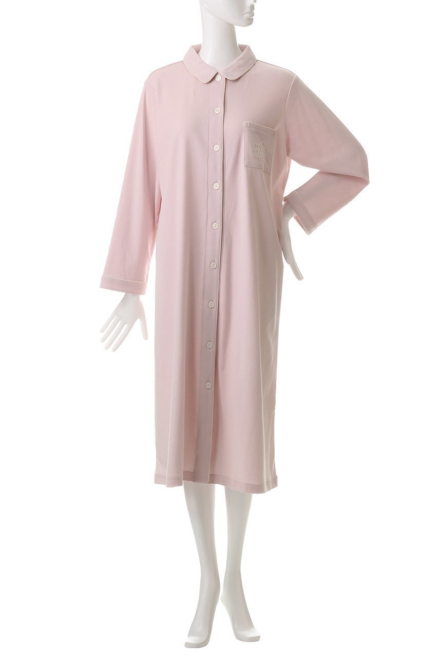 【キッドブルー/KID BLUE】の25グレイスフルコットンナイティ 人気、トレンドファッション・服の通販 founy(ファニー) 　ファッション　Fashion　レディースファッション　Fashion for Women　トップス・カットソー　Cut & Sew Tops　なめらか　Smooth, Silky Texture　パイピング　Piping, Trim Design　パジャマ　Pajamas, Sleepwear　ロング　Long, Long-Length　エレガント 上品　Elegant　再入荷　Restock / Back in Stock　other-2|ID: prp329100004316447 ipo3291000000034756792